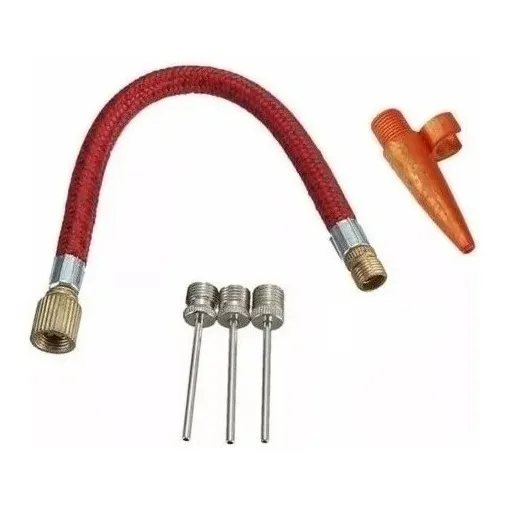 Kit De Pinchos Con Adaptador Valvula Para Pelotas Bicicleta