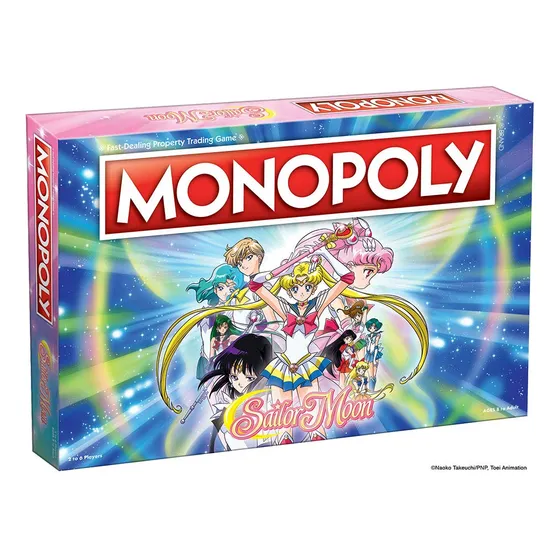 Juego De Mesa Monopoly Sailor Moon | Basado En El Popular De