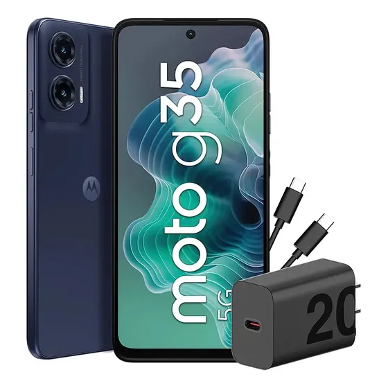 Motorola G35 5g Dual Sim 256gb 4gb Ram - Negro | Cuotas sin interés