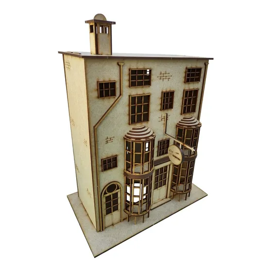 Ollivanders Wand Shop (harry Potter) Maqueta Rompecabezas Fx