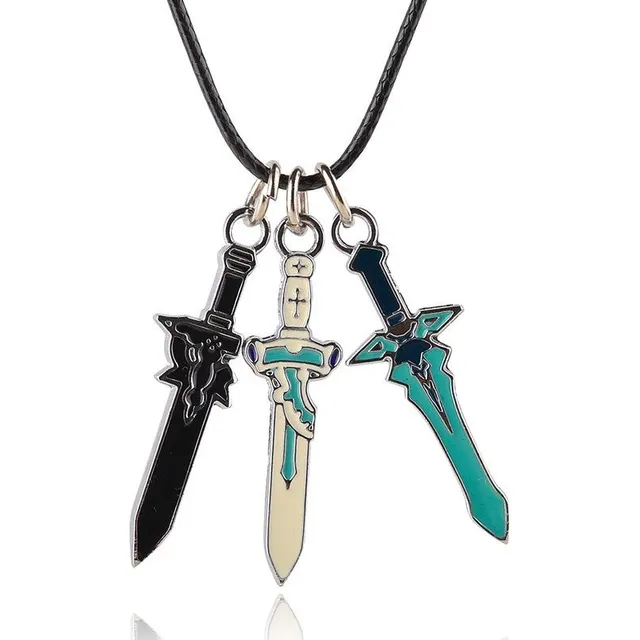 Collar Espadas Kirito Swort Art Online Sao