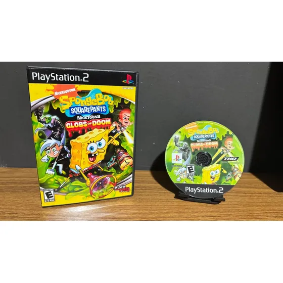 Spongebob Squarepants Globs Of Doom Para Ps2
