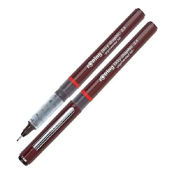Marcador Simulador Rapidografo 0.1mm Graphic 1904750 Rotring