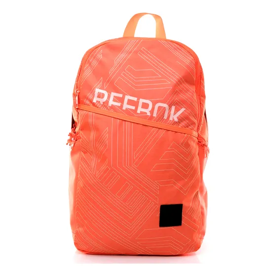 Mochila Reebok Style Found Active Gr Unisex Deportiva Laptop Color Naranja Diseño De La Tela Estampado