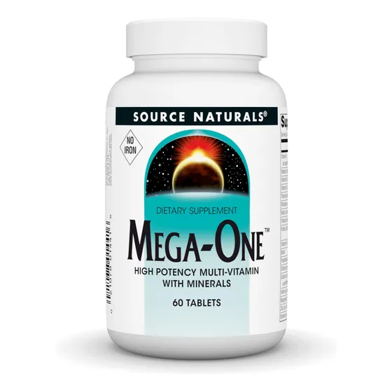 Supplement Source Naturals Mega-one Multiple Sin Hierro, 60