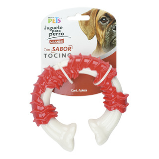 Juguete Vertebra Gde Sabor Tocino Chew Fl9458 Juguete Vertebra Gde Sabor Tocino Chew Fl9458