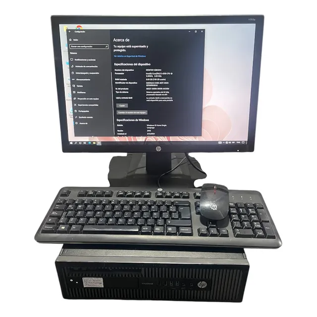 Computadora Hp I5-4590 / 8ram/ 500hdd. 20¨+ Teclado Y Mouse