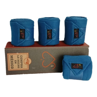 Vendas De Descanso Para Caballo 4 Piezas As4 Azul Turquesa Vendas De Descanso Para Caballo 4 Piezas As4 Azul Turquesa