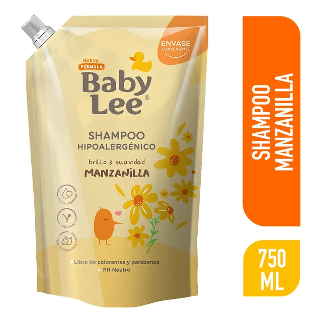Baby Lee Shampoo Manzanilla Doypack 750 Ml