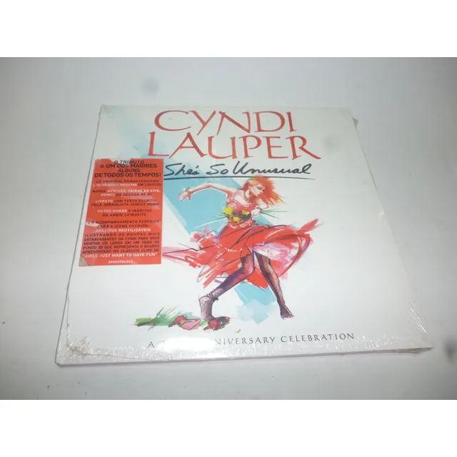 Cd Cyndi Lauper She's So Unusual 30th Anivversary Lacrado Br