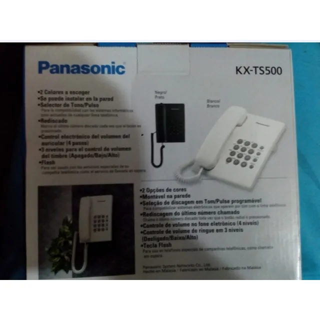 Original  Telefono Panasonic Kx-ts500 100% Caracas