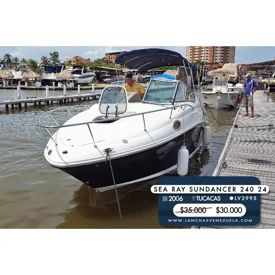 Lancha Sea Ray Sundancer 240 24 Lv2995