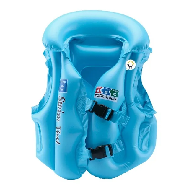 Chaleco Salvavidas Inflable Flotador Piscina Broches Md291