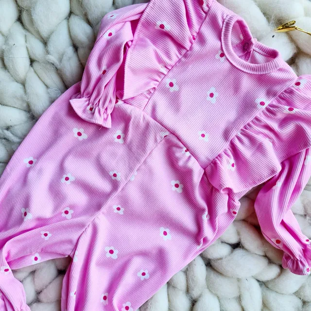 Body Mono De Beba Nena 0 A 3 Años