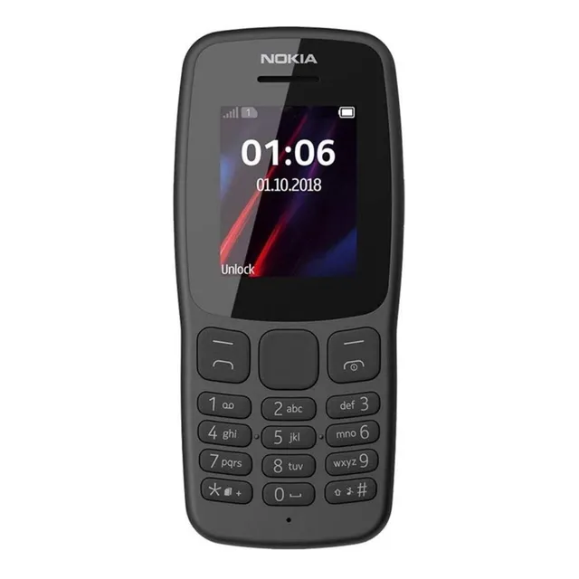 Nokia 106 (2018) 4 MB gris oscuro 4 MB RAM
