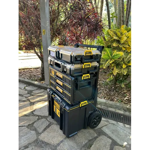Carrinho Modular Dexter Pro 38L com Rodas e Alça 69x38x52,6cm