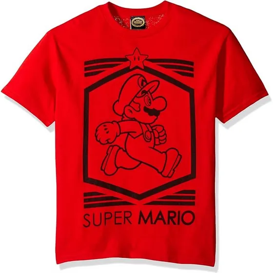 Franela Super Mario Billion Run Niños Hasta 5 Años