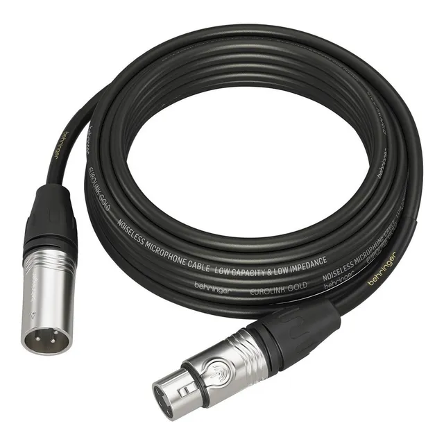 Behringer Gmc-1000 Cable Xlr Para Micrófono 10 Metros