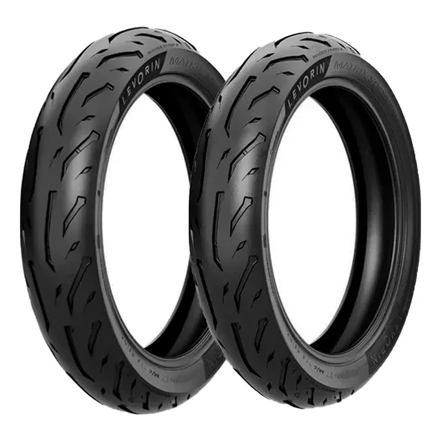 Kit Pneu Levorin 110/70-17 +  130/70-17 Matrix Sport Ii Tl