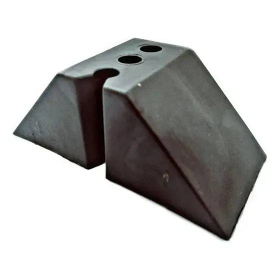 Calço Para Telha Trapezoidal T40 3 Furos Preto - 20 Pçs