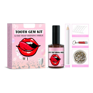 Juego De Cristal Con Forma De D Tooth Con Lámpara De Curado Juego De Cristal Con Forma De D Tooth Con Lámpara De Curado