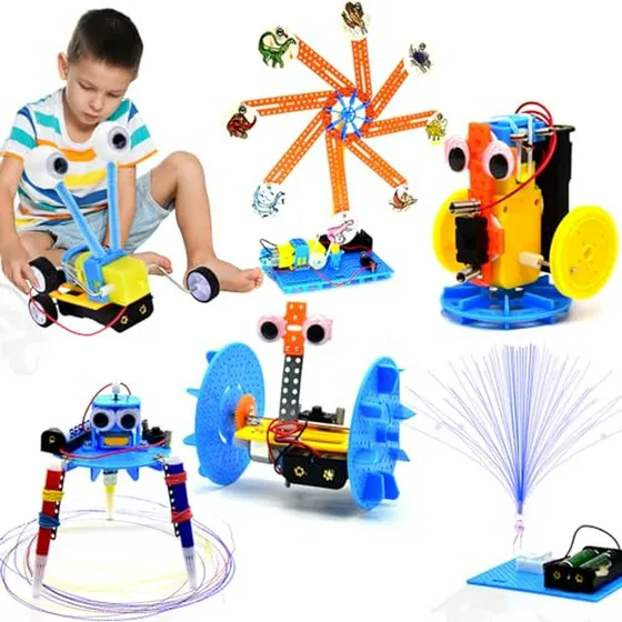 Kit De Robótica Stem - Proyectos Educativos Para Niños 6-8 -