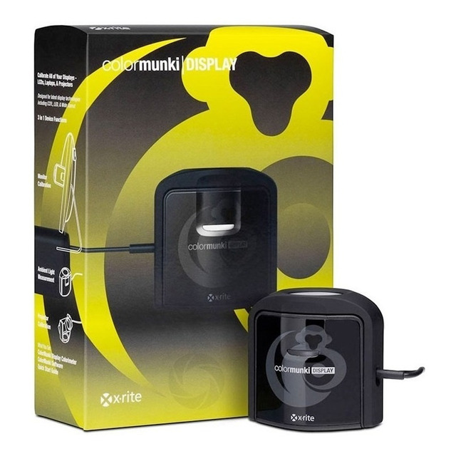 Espaço de Cor na Câmera - O que é? 1 Calibrador De Display X-rite Colormunki Display Lacrado