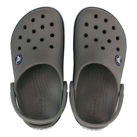 Sandalias Para Niños Crocband Clog Color Gris Crocs