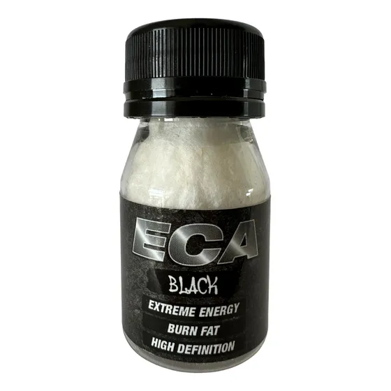 Suplemento Pre Entreno Quemador De Grasa Black Eca Fuerte