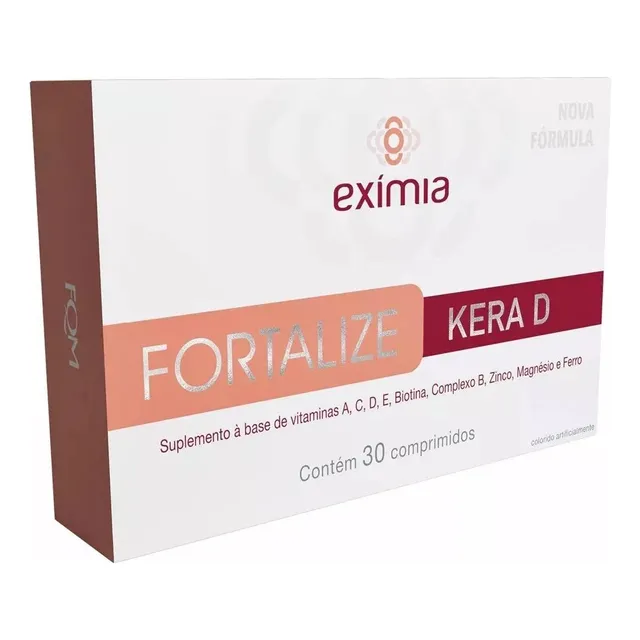 Exímia Fortalize Kera D - 30 Cáps