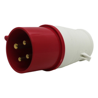 Conector Trifasico Macho 415vca 32a 3 Polos + Tierra Conector Trifasico Macho 415vca 32a 3 Polos + Tierra