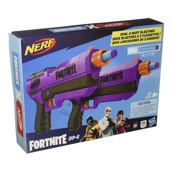 Nerf Pack De 2 Lanzadardos Fortnite Dp-e