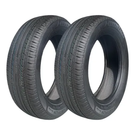 Kit 2 Pneus 185/60r15 Doublestar Dh05 Aro 15 Alta Aderência Durável H