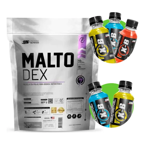 Natural, 05 Botellas De Quemador - Universe Nutrition Maltod