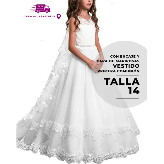 Vestido De Cortejo Y Primera Comunion