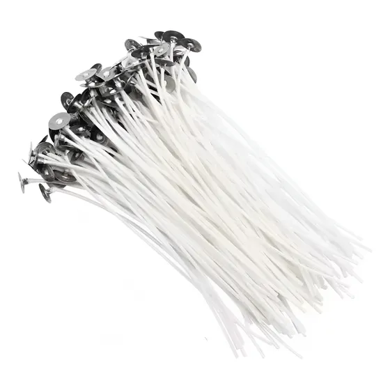 Pabilos Encerados Ideal Velas Cera Soja 12cm 100un 