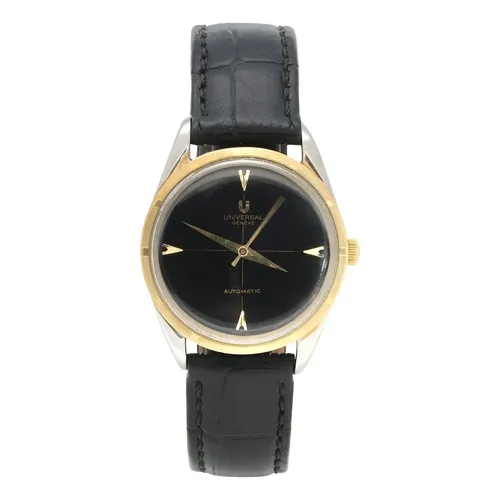 Reloj Universal Geneve Micro Rotor Oro Acero Original