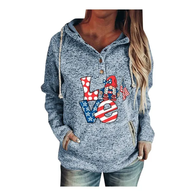 Sudadera Capucha Navideña Para Dama Sueter Manga Larga