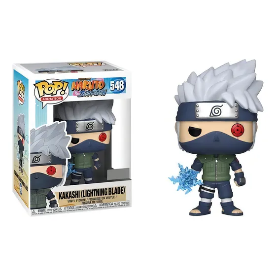 Funko Pop, Kakashi (lightning Blade), Naruto Modelo 548