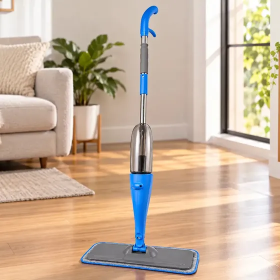 Mop Spray 3 Em 1 Reservatório 400ml Borrifa Limpa E Seca