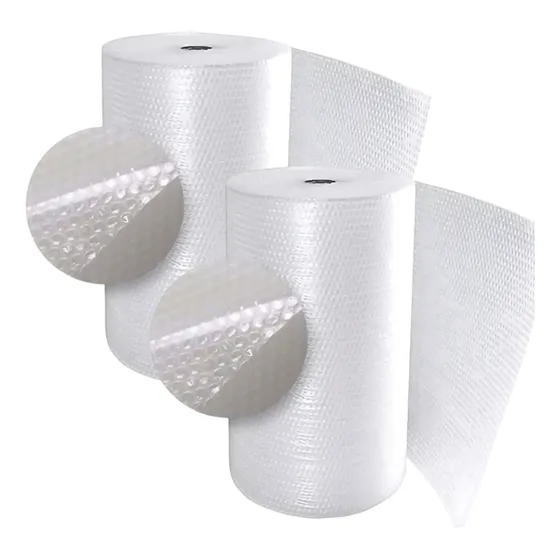Rollo Polietileno Globito Burbuja Pluribol 50cm Ancho X 50mts Largo X2 Unidades