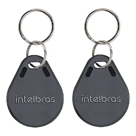 2 Chaveiros Th 1000 Tag Aproximação Rfid 125khz Intelbras