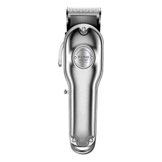 Maquina De Afeitar Cabello Kemei Profesional Recargable 