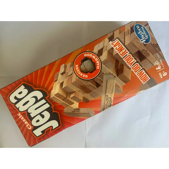 Hasbro Jenga Clásico - Juego De Mesa