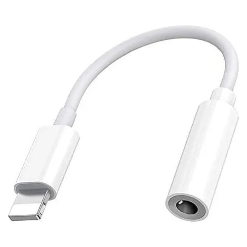 Adaptador Lightning A 3.5 Mm