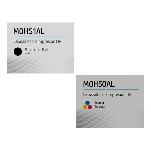2 Cabezales Hp Moh51a Y Moh50a (tric Y Neg) Precio Neto Fact