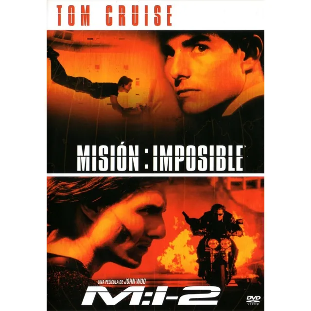 Misión: Imposible 1 Y 2 ( Tom Cruise ) 2 Dvds Originales