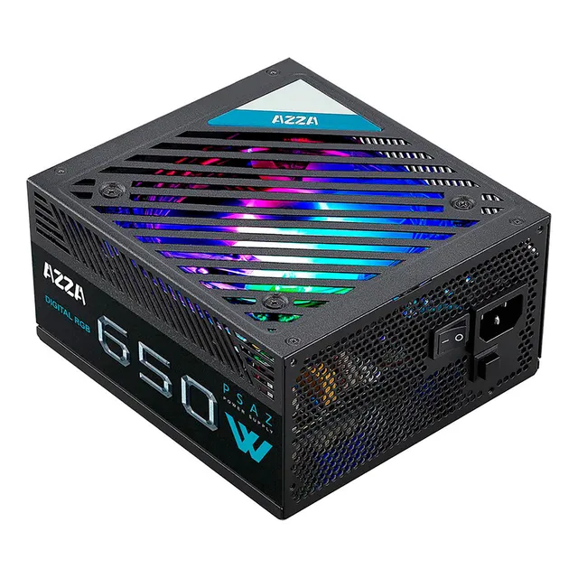 Fuente Para Pc 650w Azza 80 Plus Bronze Atx Tranza