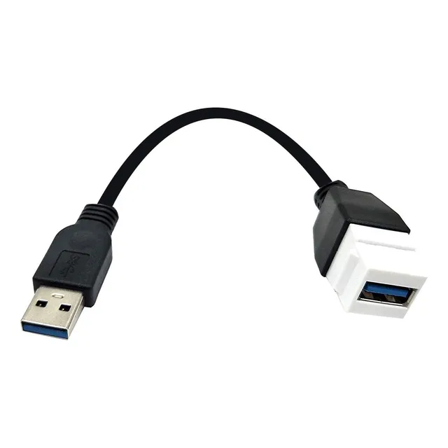 Cable Poyiccot Usb 3.0 Keystone Jack, Usb 30 A Macho A Usb