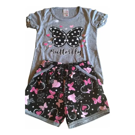 Conjuntos Short Y Remera Del Talle 1 Al 6